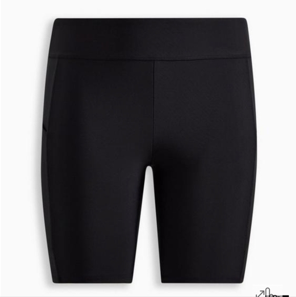 Torrid Swim Biker Short With Pockets size 4x - Picture 9 of 10